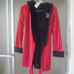 Rubie's Playboy Smoking Jacket Robe Costume Sz. S